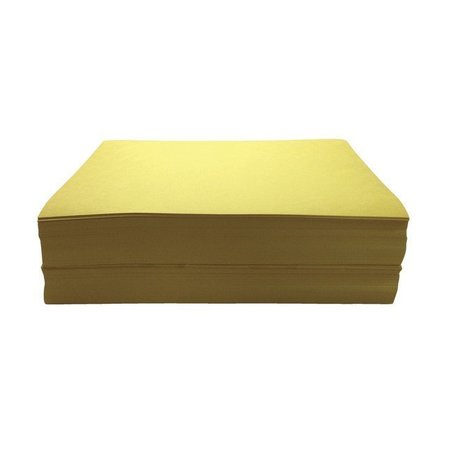 CHILDCRAFT Construction Paper, 9 x 12 Inches, Yellow, 500 Sheets PK CP09YL-SS